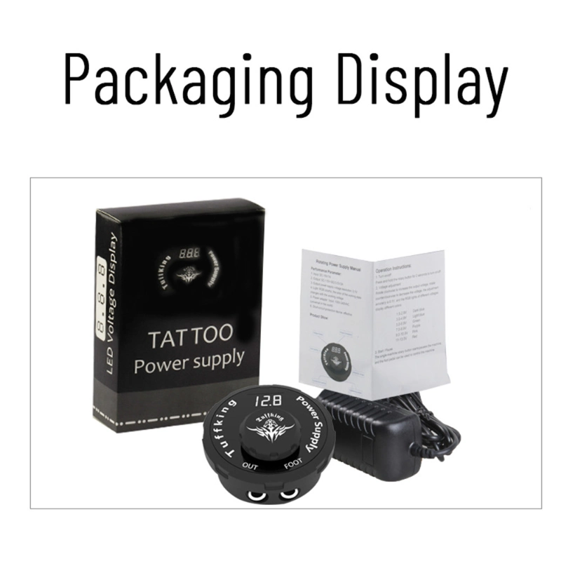 Tuffking Tattoo Machine Kit Rocket Pen Tattoo Gun Sets Permanent Makeup Machine Accessories Body Art Tattoo Supply