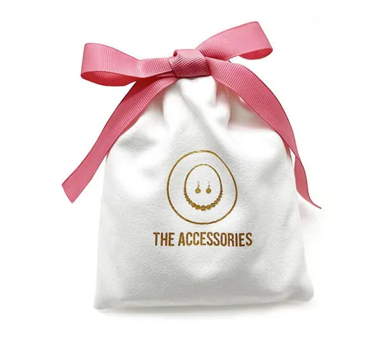 Sinicline Cotton Canvas Fabric Drawstring Gift Packaging Bags for Clothing