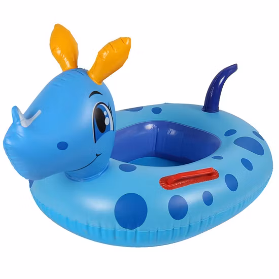 New PVC Funny Animal Inflatable Swim Seat Swim Ring for Kids